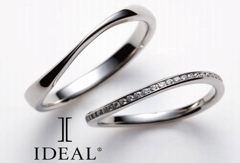 【神戸・三ノ宮】鍛造でしっかりとした造りなのに繊細なデザインが魅力的な結婚指輪「IDEAL Plus fort」の魅力