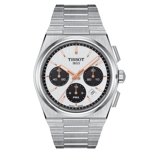 TISSOT(ティソ) PRX オートマティック クロノグラフ T137.427.11.011.00　オペラいわき鹿島SC店