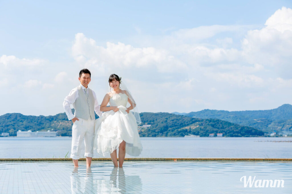 【浜松前撮り】ゆるキャンで注目！奥浜名湖での撮影ならワム細江スタジオ