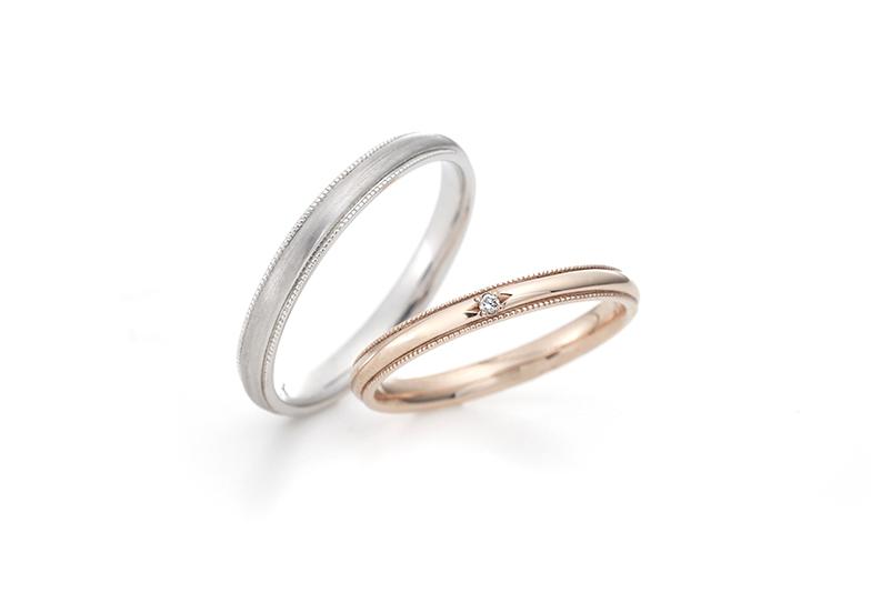 和歌山・和歌山市　ミル打ちデザインが魅力的な結婚指輪のデザイン特集！