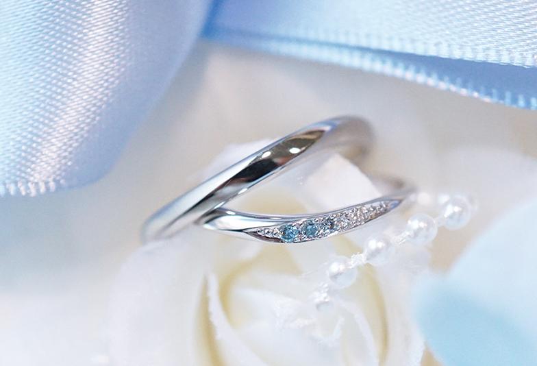 【豊橋】サムシングブルーの結婚指輪！人気ブランドCAFERINGとは