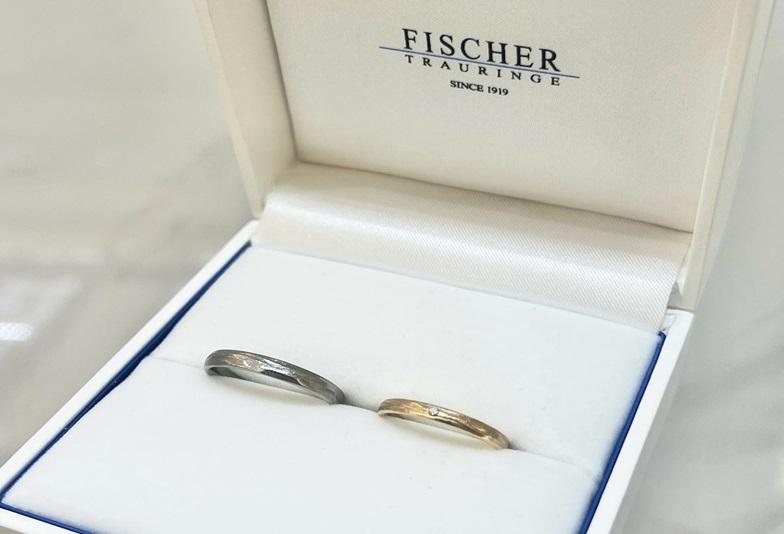 【京都】garden京都で大人気！ドイツ製の結婚指輪ブランド「FISCHER」のデザインをご紹介