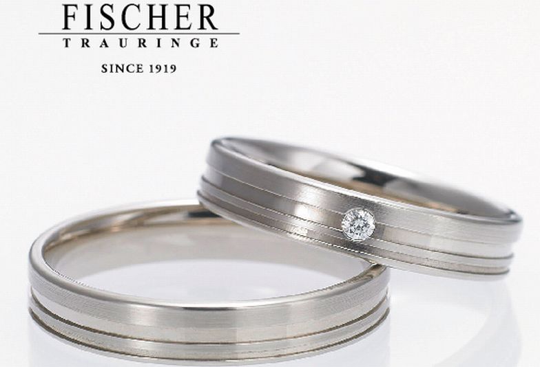 【南大阪・岸和田市】一生のもだからこそ強度・耐久性がバツグンの『FISCHER』の結婚指輪を選びませんか？